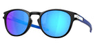 Oakley® OO9265 Latch OO9265 926570 53 - Matte Black/Matte Crystal Blue / Prizm Sapphire Sunglasses