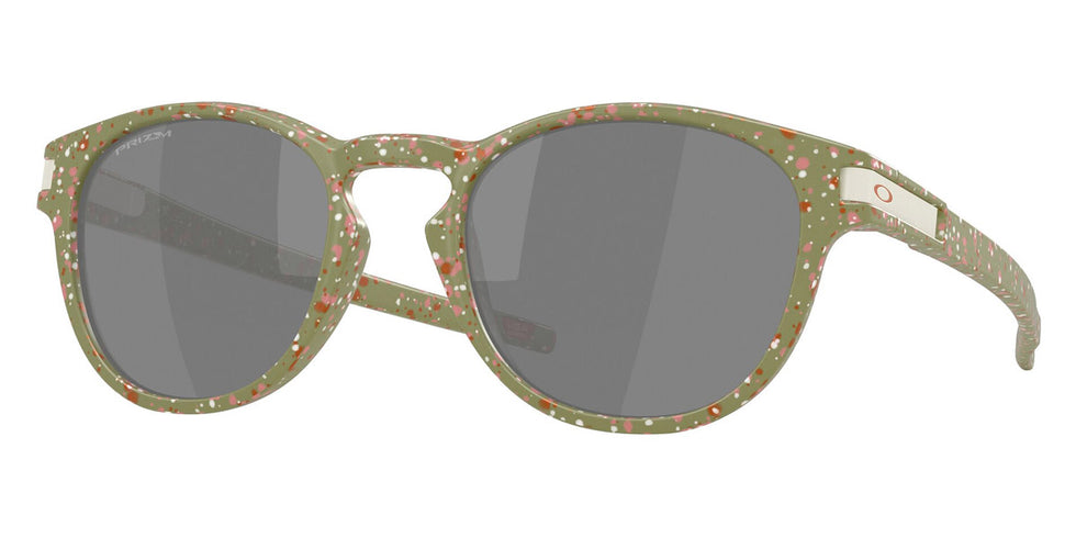 Oakley® OO9265 Latch OO9265 926572 53 - Matte Fern Terrazzo/Prizm Black Sunglasses