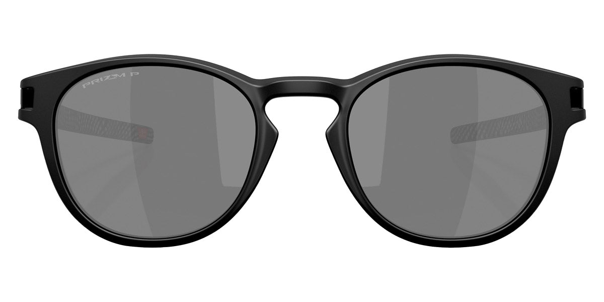 Oakley® OO9265 Latch OO9265 926574 53 - Matte Black/Prizm Black Polarized Sunglasses