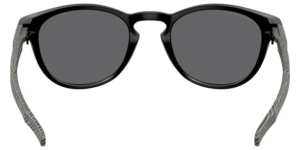 Oakley® OO9265 Latch OO9265 926574 53 - Matte Black/Prizm Black Polarized Sunglasses