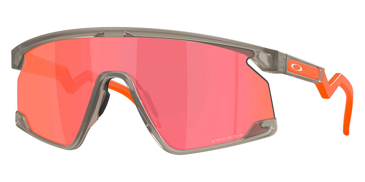 Oakley® OO9280 Bxtr OO9280 928014 39 - Matte Gray Ink/Matte Neon Orange / Prizm Trail Torch Sunglasses