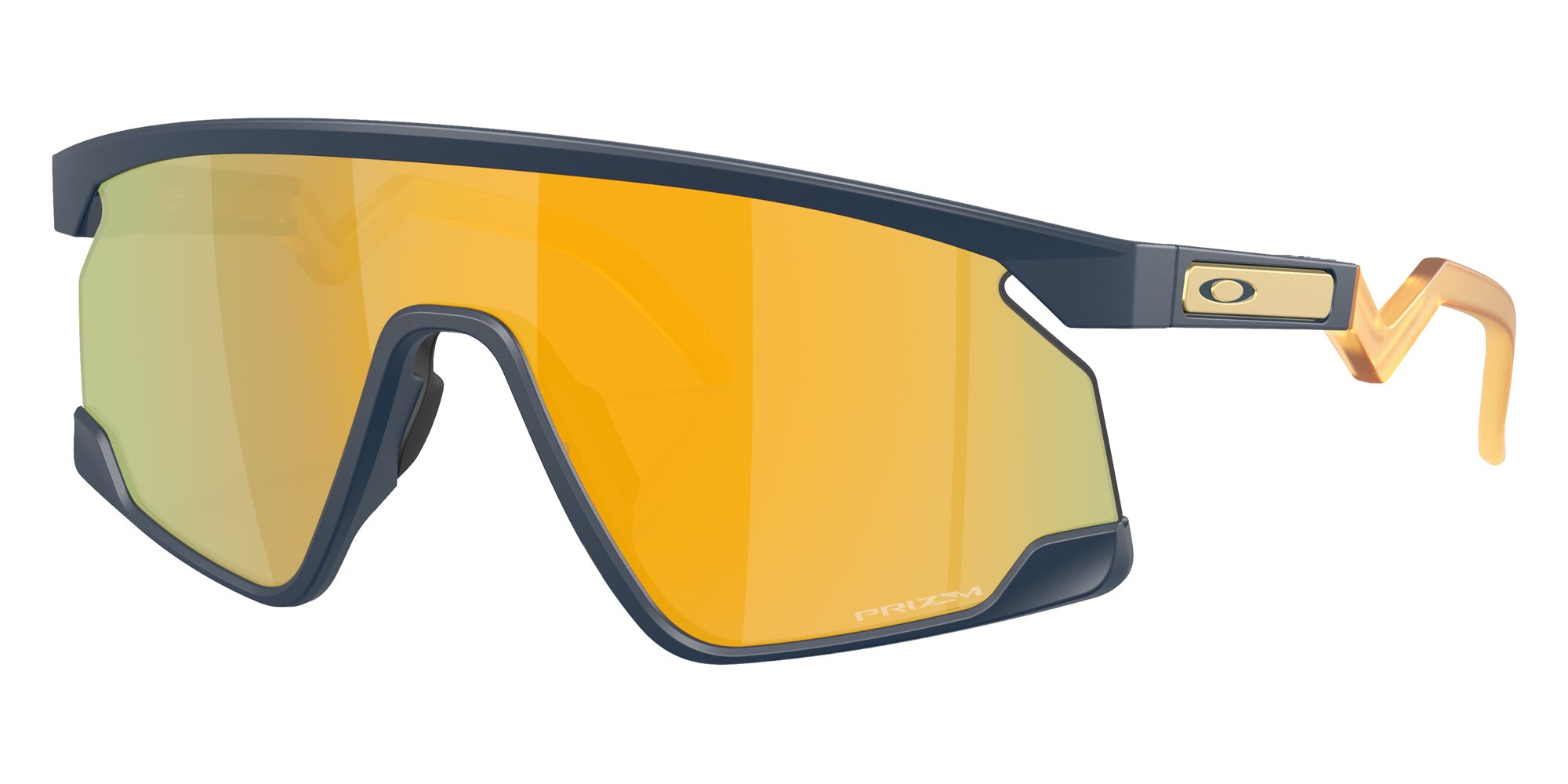 Oakley® OO9280 BXTR OO9280 928020 39 Sunglasses - Matte Abyss / Prizm 24K Mirrored