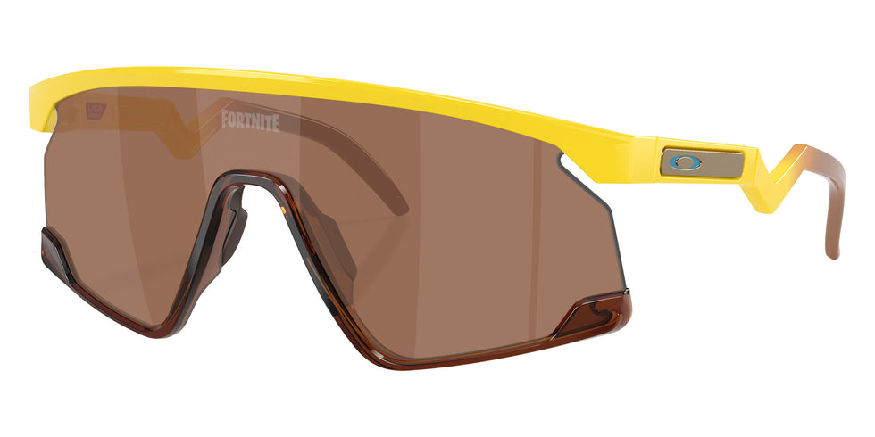 Oakley® OO9280 BXTR OO9280 928021 39 Sunglasses - Yellow / Prizm Tungsten Mirrored