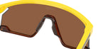 Oakley® OO9280 BXTR OO9280 928021 39 Sunglasses - Yellow / Prizm Tungsten Mirrored
