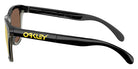 Oakley® OO9284 Frogskins Range OO9284 928418 55 - Matte Black/Prizm 24K Polarized Sunglasses