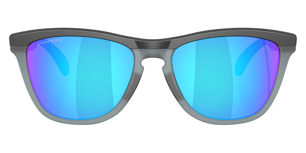 Oakley® OO9284 Frogskins Range OO9284 928419 55 - Matte Black/Prizm Sapphire Sunglasses