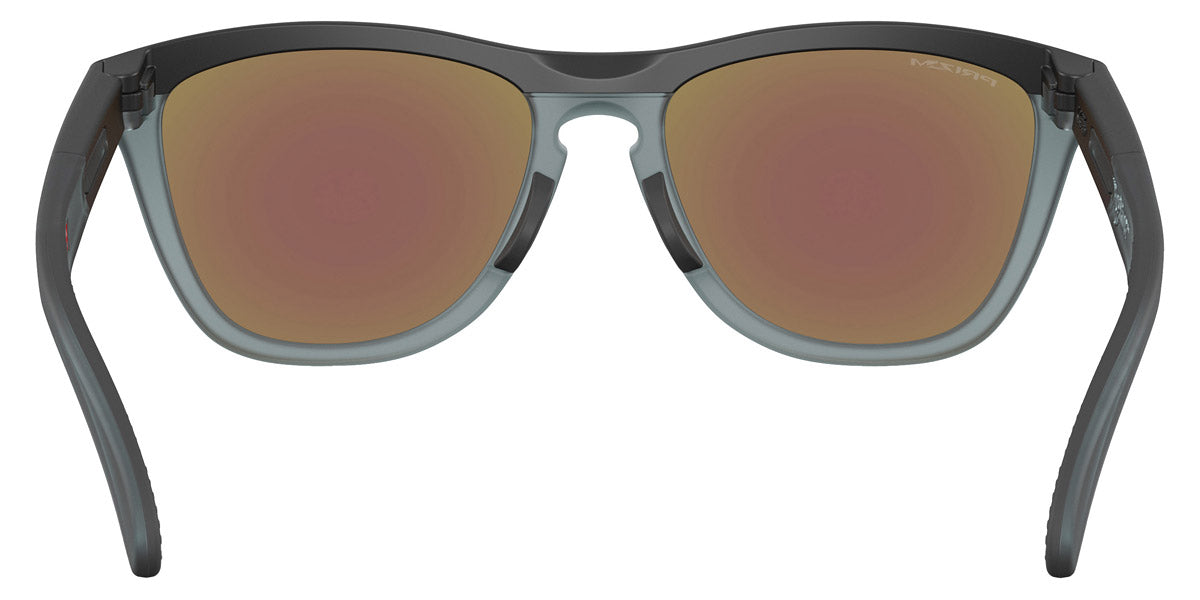 Oakley® OO9284 Frogskins Range OO9284 928419 55 - Matte Black/Prizm Sapphire Sunglasses