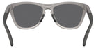 Oakley® OO9284 FROGSKINS RANGE OO9284 928423 55 Sunglasses - Titanium / Prizm Black Polarized Mirrored