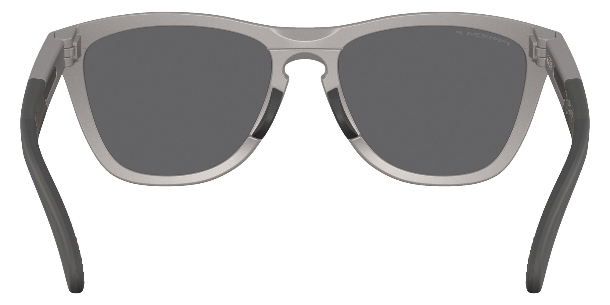 Oakley® OO9284 FROGSKINS RANGE OO9284 928423 55 Sunglasses - Titanium / Prizm Black Polarized Mirrored