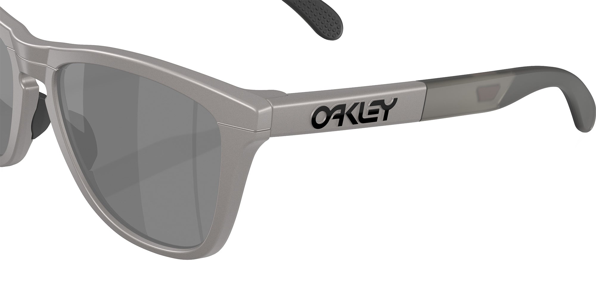 Oakley® OO9284 FROGSKINS RANGE OO9284 928423 55 Sunglasses - Titanium / Prizm Black Polarized Mirrored