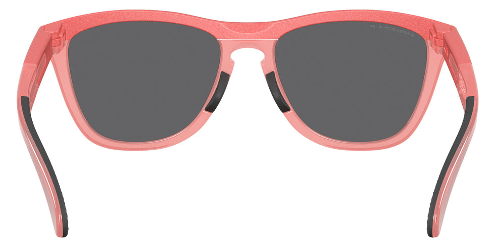 Oakley® OO9284 FROGSKINS RANGE OO9284 928424 55 Sunglasses - Muted Metallic Paloma / Prizm Black Polarized Mirrored 928424