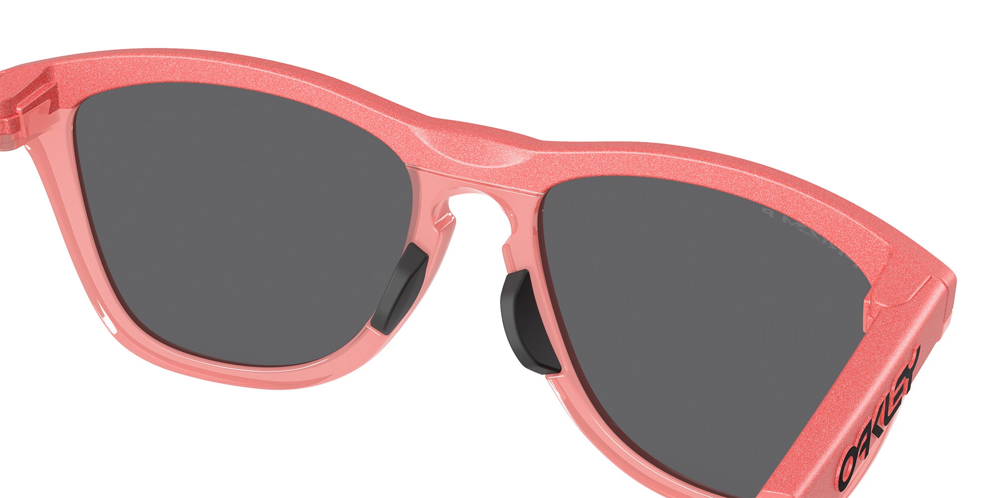 Oakley® OO9284 FROGSKINS RANGE OO9284 928424 55 Sunglasses - Muted Metallic Paloma / Prizm Black Polarized Mirrored 928424