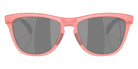 Oakley® OO9284 FROGSKINS RANGE OO9284 928424 55 Sunglasses - Muted Metallic Paloma / Prizm Black Polarized Mirrored 928424