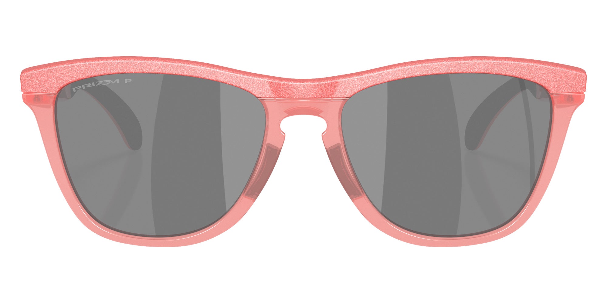 Oakley® OO9284 FROGSKINS RANGE OO9284 928424 55 Sunglasses - Muted Metallic Paloma / Prizm Black Polarized Mirrored 928424