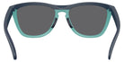 Oakley® OO9284A Frogskins Range A OO9284A 928414 55 - Matte Abyss/Prizm Black Sunglasses