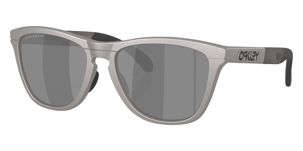 Oakley® OO9284A FROGSKINS RANGE A OO9284A 928415 55 Sunglasses - Titanium / Prizm Black Polarized Mirrored