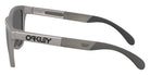 Oakley® OO9284A FROGSKINS RANGE A OO9284A 928415 55 Sunglasses - Titanium / Prizm Black Polarized Mirrored