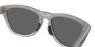 Oakley® OO9284A FROGSKINS RANGE A OO9284A 928415 55 Sunglasses - Titanium / Prizm Black Polarized Mirrored