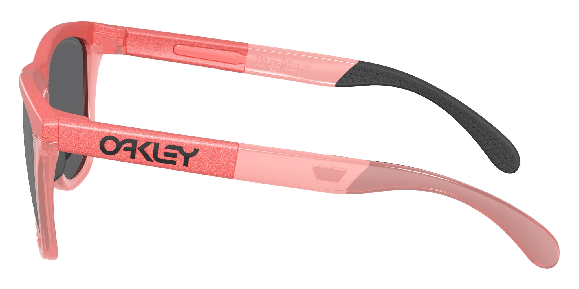 Oakley® OO9284A FROGSKINS RANGE A OO9284A 928416 55 Sunglasses - Muted Metallic Paloma / Prizm Black Polarized Mirrored 928416