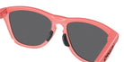 Oakley® OO9284A FROGSKINS RANGE A OO9284A 928416 55 Sunglasses - Muted Metallic Paloma / Prizm Black Polarized Mirrored 928416
