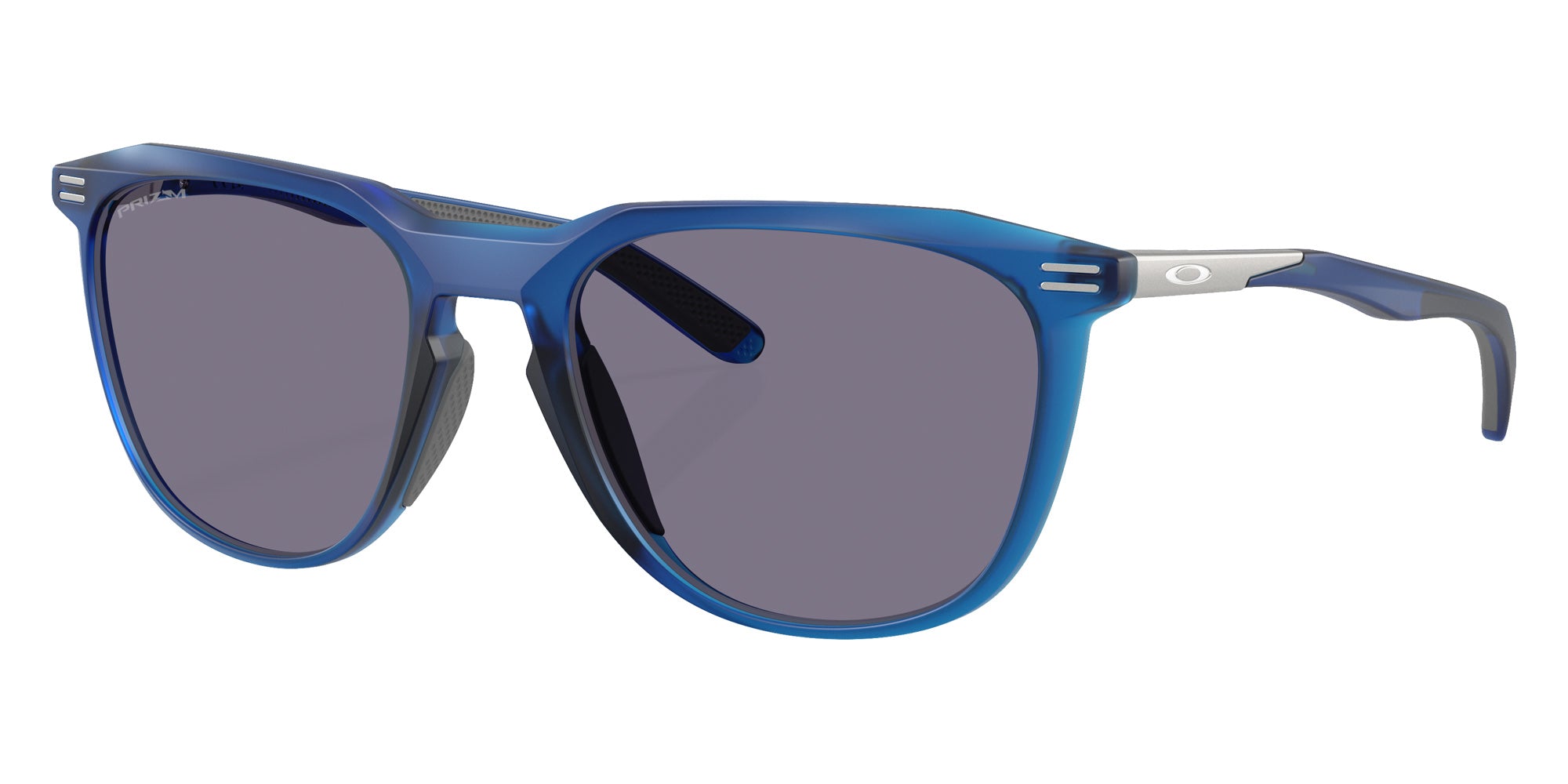 Oakley® OO9286 THURSO OO9286 928611 54 Sunglasses - Matte Transparent Blue / Prizm Gray