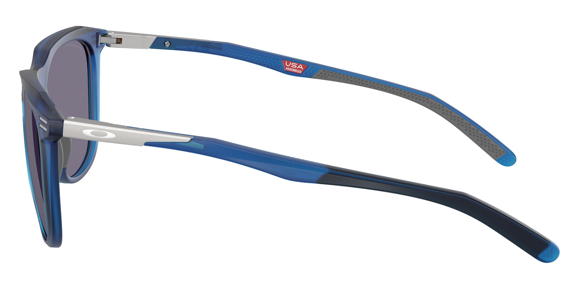 Oakley® OO9286 THURSO OO9286 928611 54 Sunglasses - Matte Transparent Blue / Prizm Gray