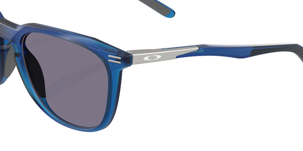 Oakley® OO9286 THURSO OO9286 928611 54 Sunglasses - Matte Transparent Blue / Prizm Gray