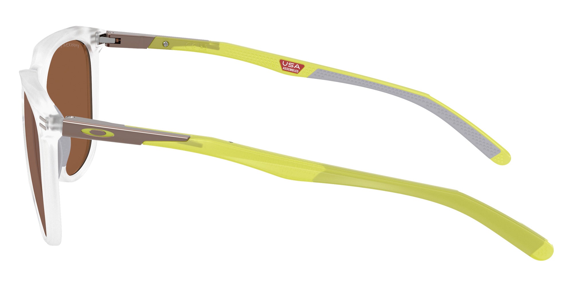 Oakley® OO9286 THURSO OO9286 928615 54 Sunglasses - Matte Clear / Prizm Tungsten Polarized Mirrored 928615
