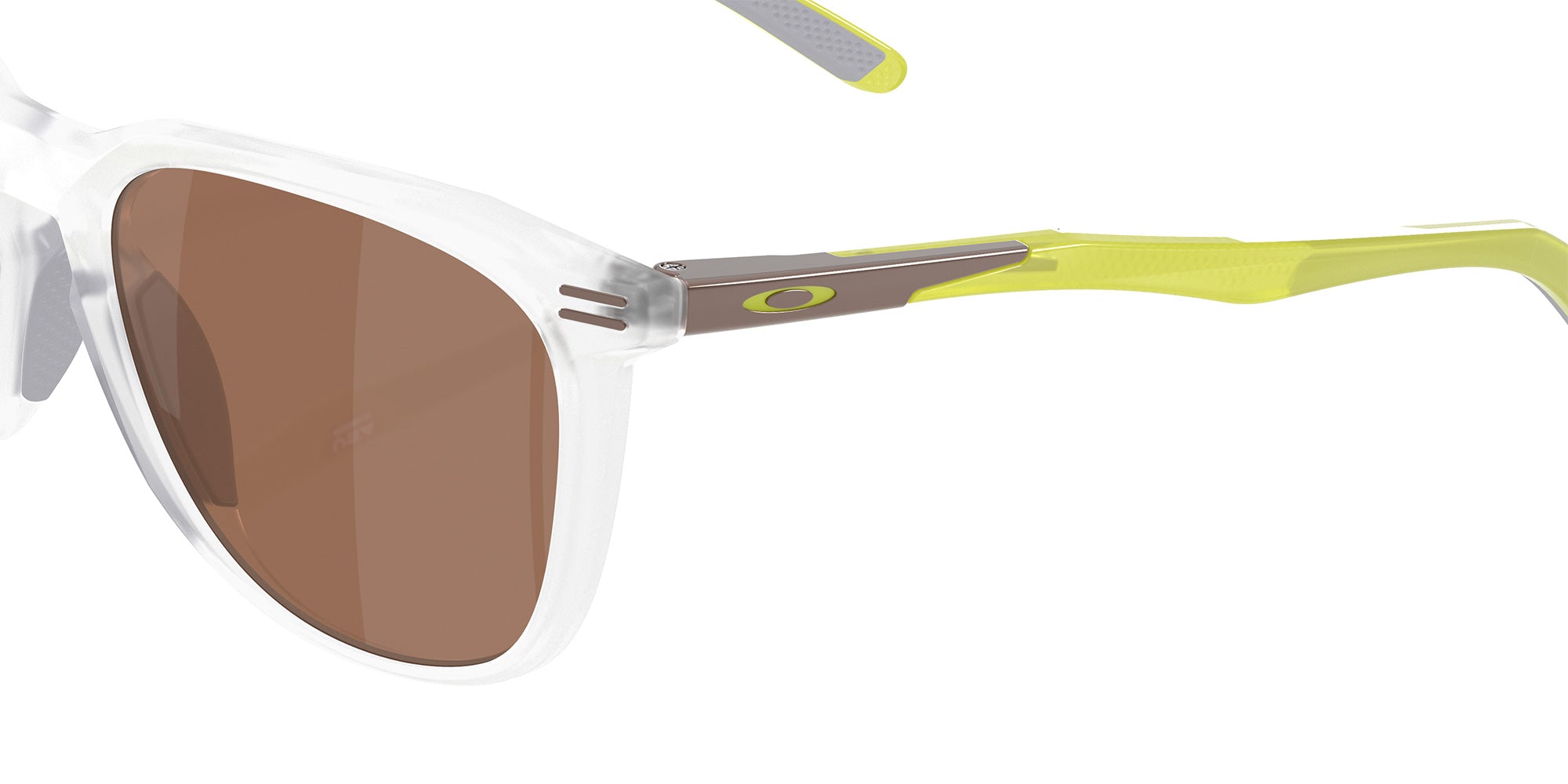 Oakley® OO9286 THURSO OO9286 928615 54 Sunglasses - Matte Clear / Prizm Tungsten Polarized Mirrored 928615