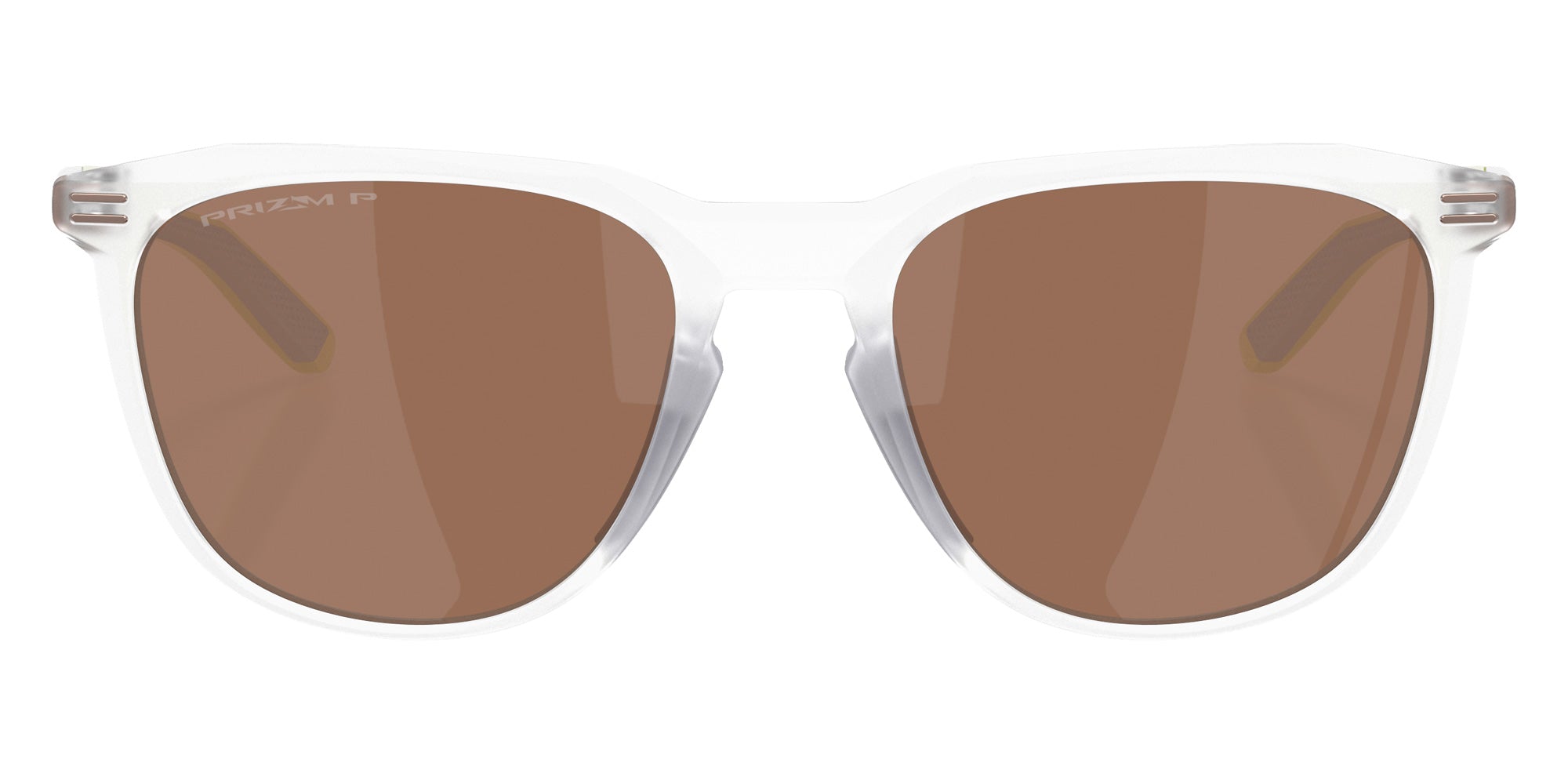 Oakley® OO9286 THURSO OO9286 928615 54 Sunglasses - Matte Clear / Prizm Tungsten Polarized Mirrored 928615
