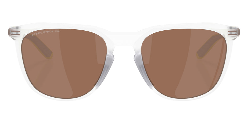 Oakley® OO9286 THURSO OO9286 928615 54 Sunglasses - Matte Clear / Prizm Tungsten Polarized Mirrored 928615