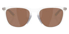 Oakley® OO9286A THURSO (A) OO9286A 928609 54 Sunglasses - Matte Clear / Prizm Tungsten Polarized Mirrored 928609