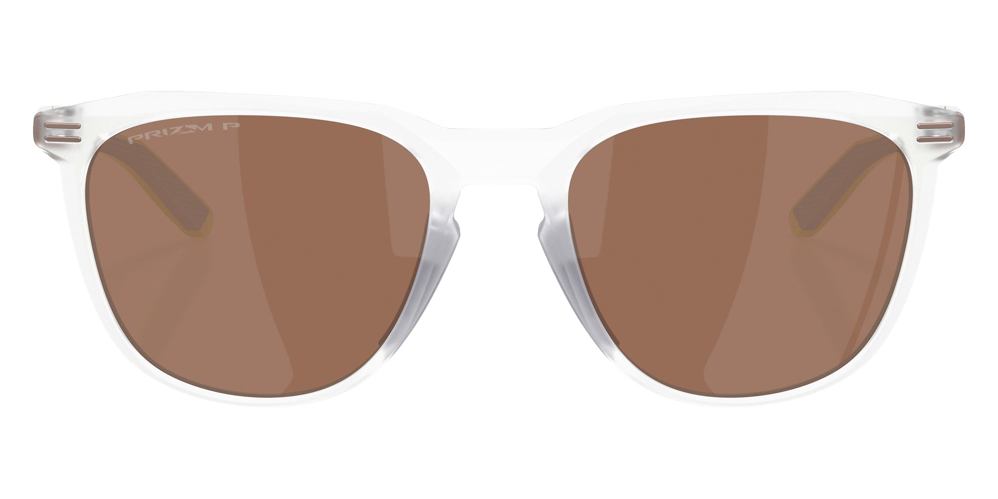 Oakley® OO9286A THURSO (A) OO9286A 928609 54 Sunglasses - Matte Clear / Prizm Tungsten Polarized Mirrored 928609