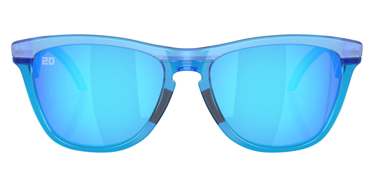 Oakley® OO9289 Frogskins Hybrid OO9289 928909 55 - Matte Acid Blue/Prizm Sapphire Sunglasses