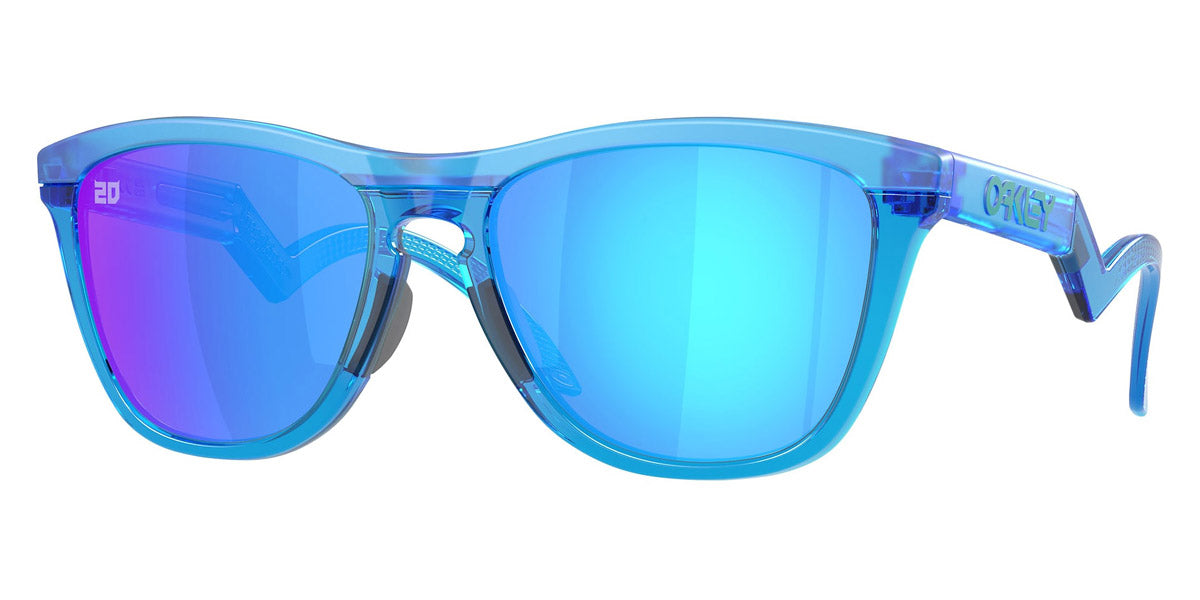 Oakley® OO9289 Frogskins Hybrid OO9289 928909 55 - Matte Acid Blue/Prizm Sapphire Sunglasses
