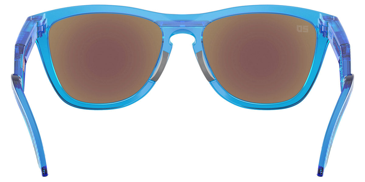 Oakley® OO9289 Frogskins Hybrid OO9289 928909 55 - Matte Acid Blue/Prizm Sapphire Sunglasses