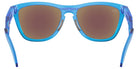 Oakley® OO9289 Frogskins Hybrid OO9289 928909 55 - Matte Acid Blue/Prizm Sapphire Sunglasses