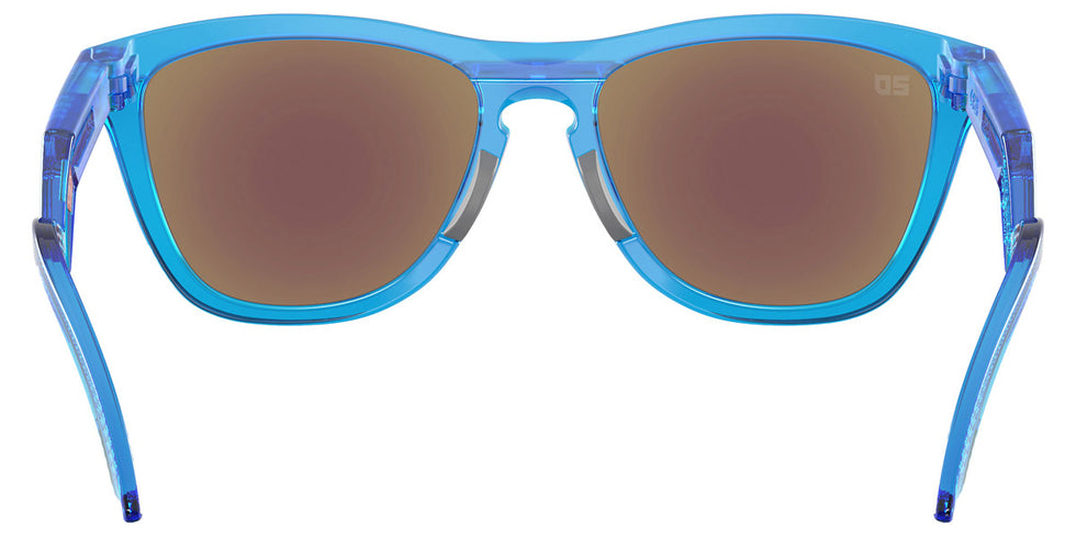 Oakley® OO9289 Frogskins Hybrid OO9289 928909 55 - Matte Acid Blue/Prizm Sapphire Sunglasses