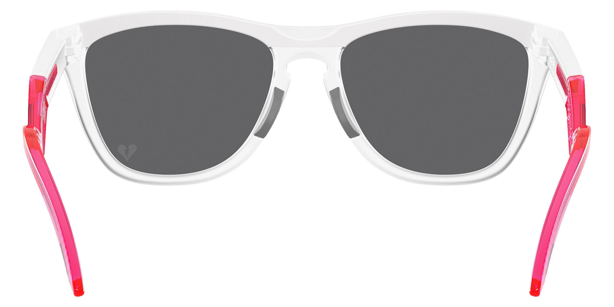Oakley® OO9289 FROGSKINS HYBRID OO9289 928910 55 Sunglasses - Matte White / Prizm Black Mirrored
