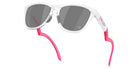 Oakley® OO9289 FROGSKINS HYBRID OO9289 928910 55 Sunglasses - Matte White / Prizm Black Mirrored