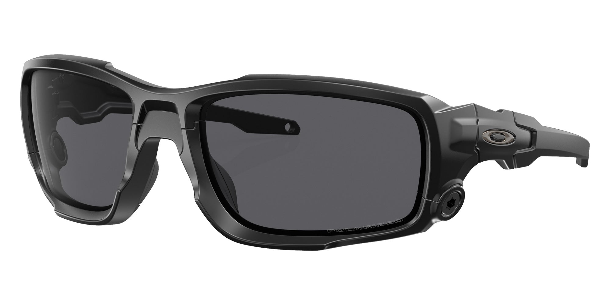Oakley® OO9329 SI BALLISTIC SHOCKTUBE OO9329 932909 61 Sunglasses - Matte Black / Gray Polarized