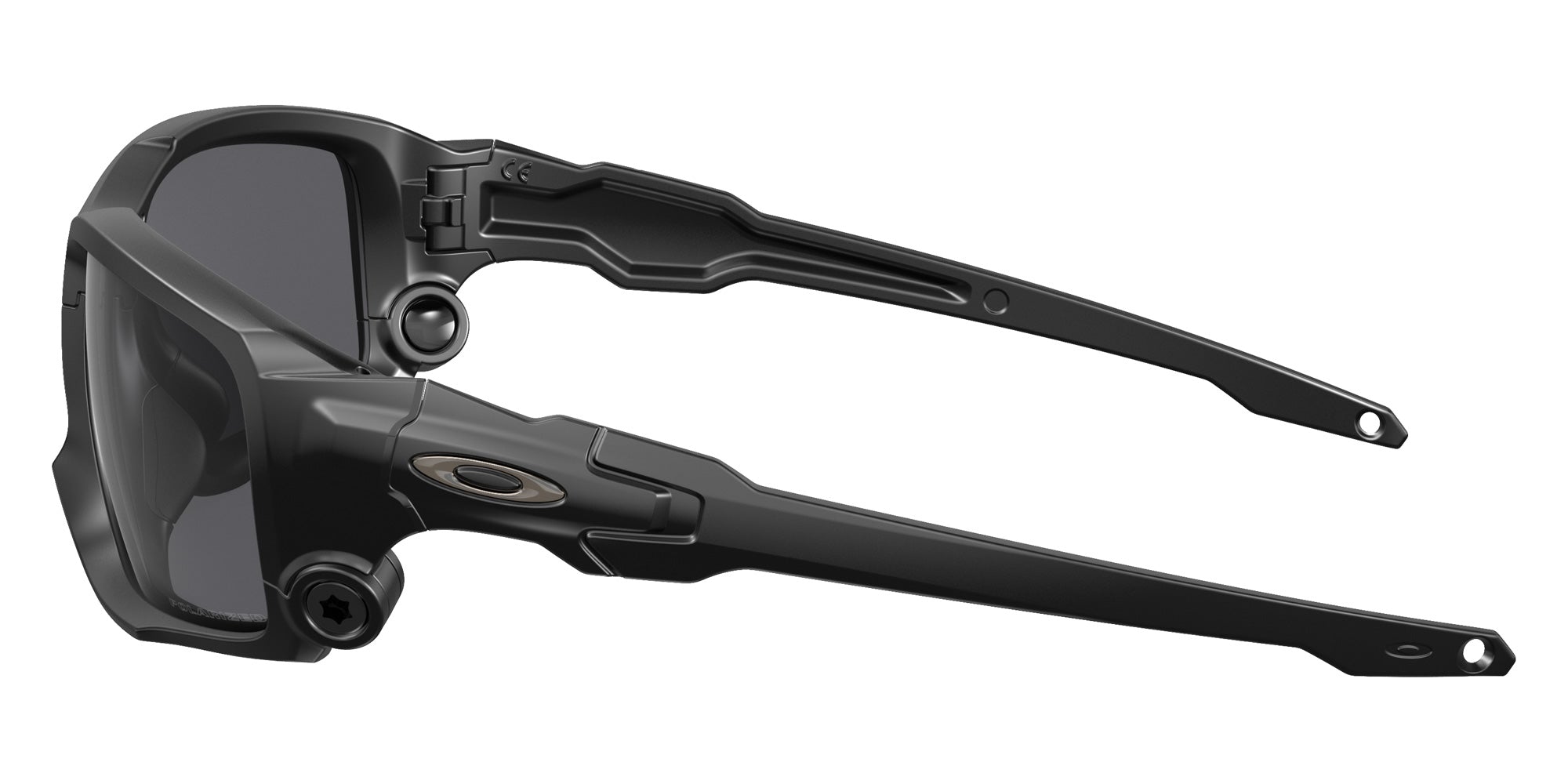Oakley® OO9329 SI BALLISTIC SHOCKTUBE OO9329 932909 61 Sunglasses - Matte Black / Gray Polarized
