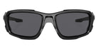 Oakley® OO9329 SI BALLISTIC SHOCKTUBE OO9329 932909 61 Sunglasses - Matte Black / Gray Polarized