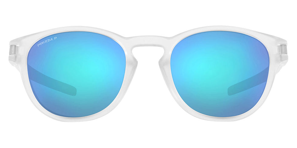Oakley® OO9349 Latch (A) OO9349 934948 53 - Matte clear/Prizm sapphire polarized Sunglasses