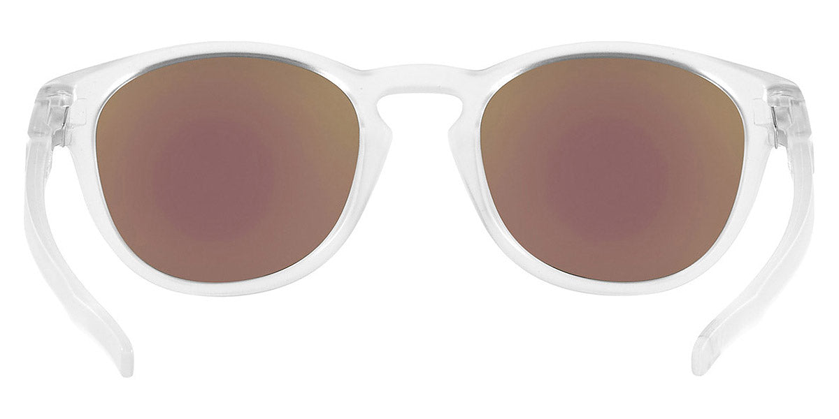 Oakley® OO9349 Latch (A) OO9349 934948 53 - Matte clear/Prizm sapphire polarized Sunglasses