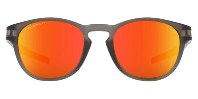 Oakley® OO9349 Latch (A) OO9349 934949 53 - Matte grey smoke/Prizm ruby polarized Sunglasses