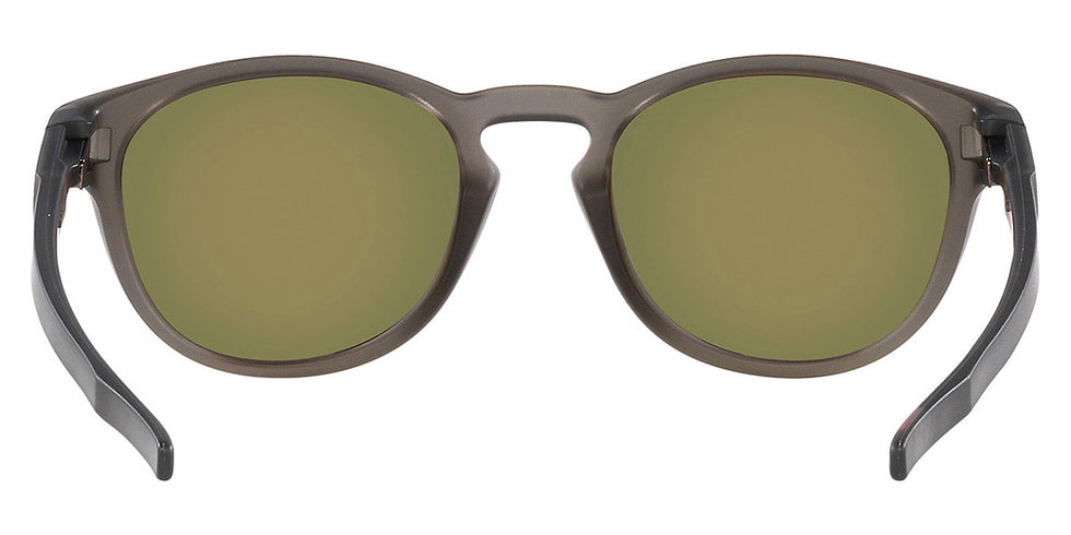Oakley® OO9349 Latch (A) OO9349 934949 53 - Matte grey smoke/Prizm ruby polarized Sunglasses