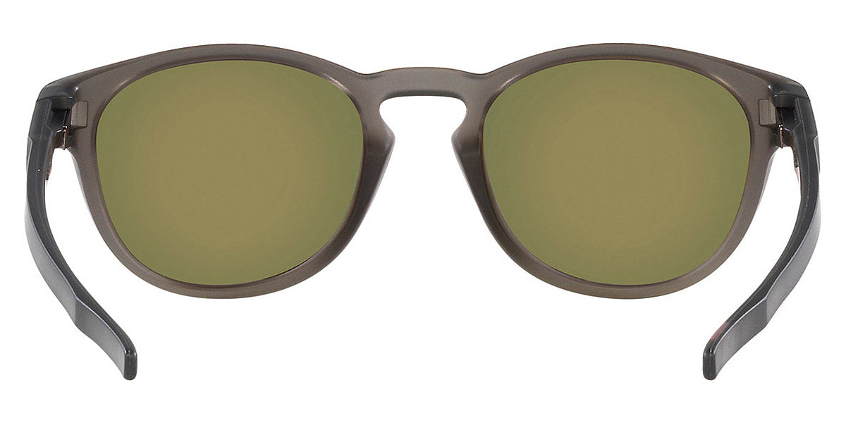 Oakley® OO9349 Latch (A) OO9349 934949 53 - Matte grey smoke/Prizm ruby polarized Sunglasses