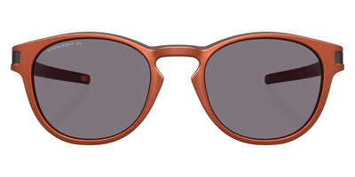 Oakley® OO9349 Latch (A) OO9349 934957 53 - Matte Fire Orange/Prizm Grey Polarized Sunglasses