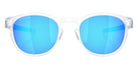 Oakley® OO9349 LATCH (A) OO9349 934958 53 Sunglasses - Matte Clear / Prizm Sapphire Mirrored 934958